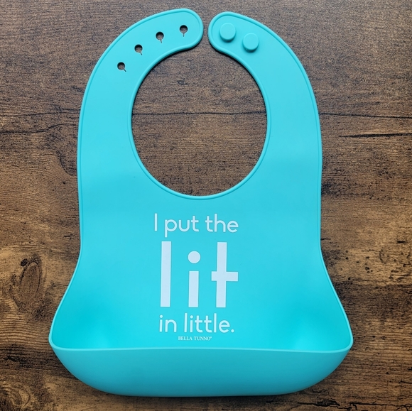 Bella Tunno Other - I Put The LIT In Little • Bella Tunno Silicone Bib